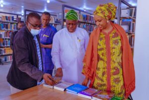 Read more about the article Working Visit to NIPSS By Special Adviser to The President, Hadiza Bala-Usman